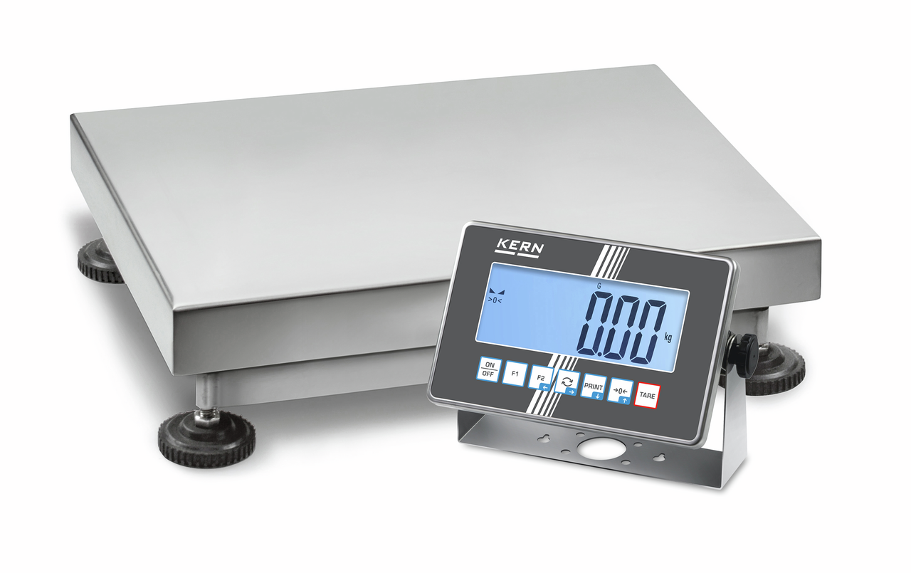 KERN SXC 100K-2 | IoT-Line Edelstahl-Plattformwaage