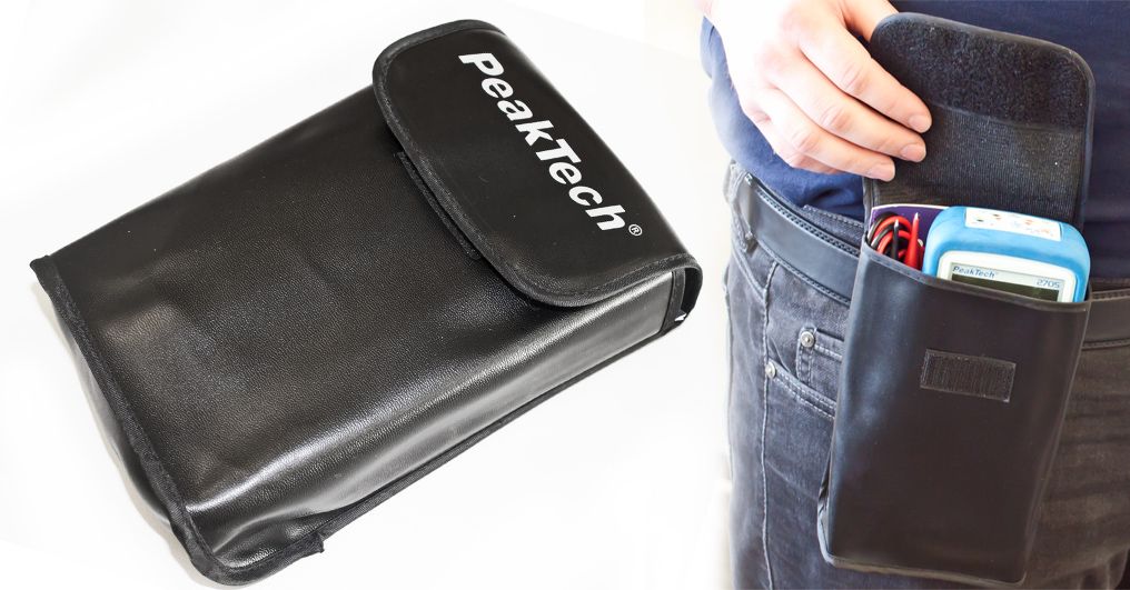 PeakTech Tasche 2 | Universal-Bereitschaftstasche 120 x 210 x 40 mm