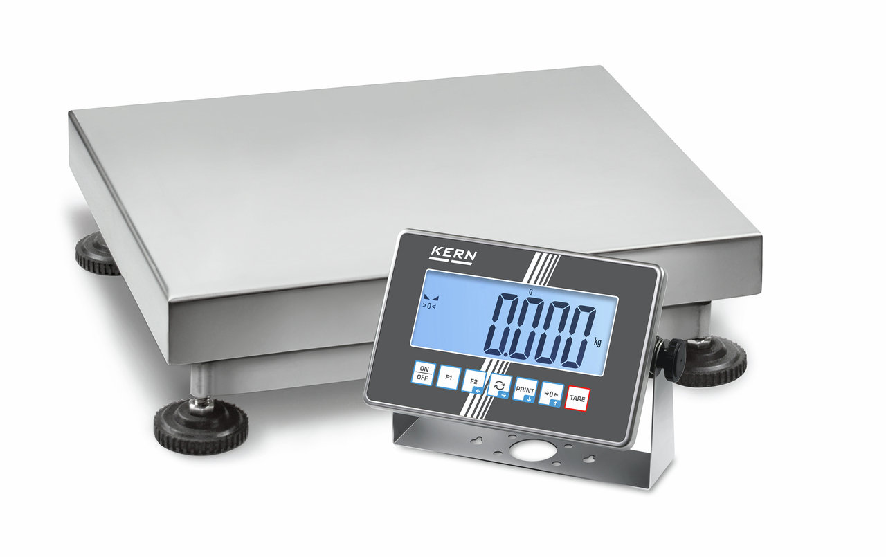 KERN SXC 10K-3LM | IoT-Line Edelstahl-Plattformwaage
