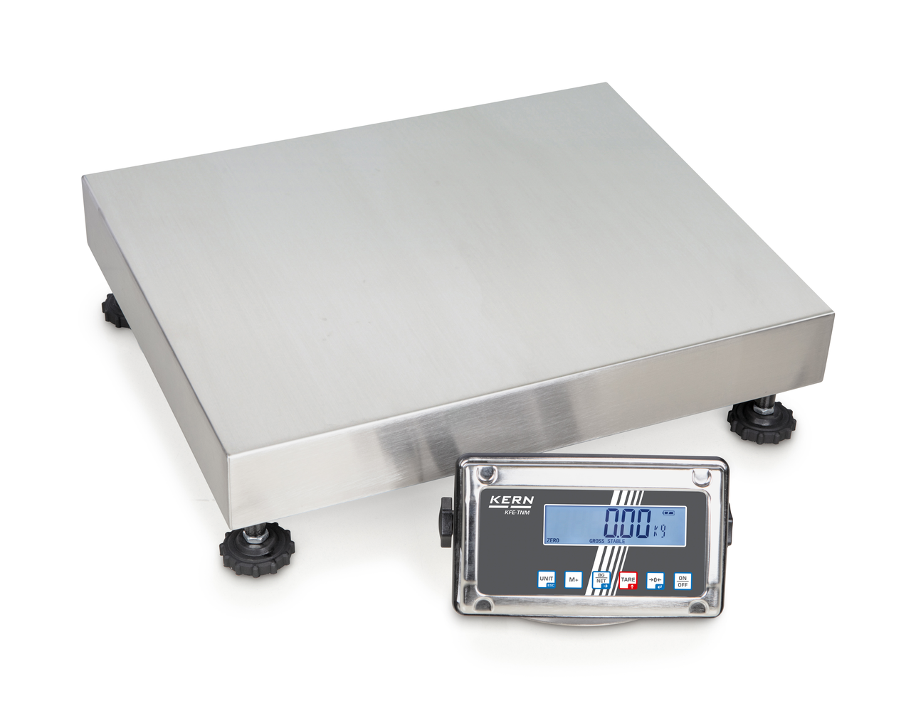 KERN SFE 100K-2LNM | Plattformwaage mit Edelstahl-Auswertegerät