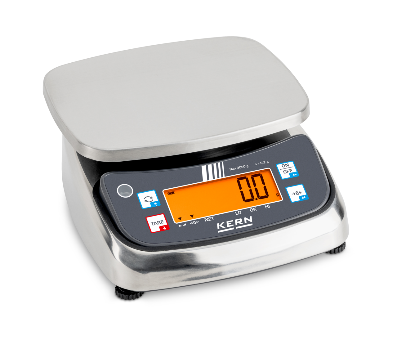 KERN FPS 3K-4 | IP-geschützte Tischwaage