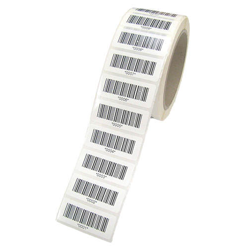HT Instruments Barcodeetiketten 4001-5000 | 1.000 Stück auf Rolle