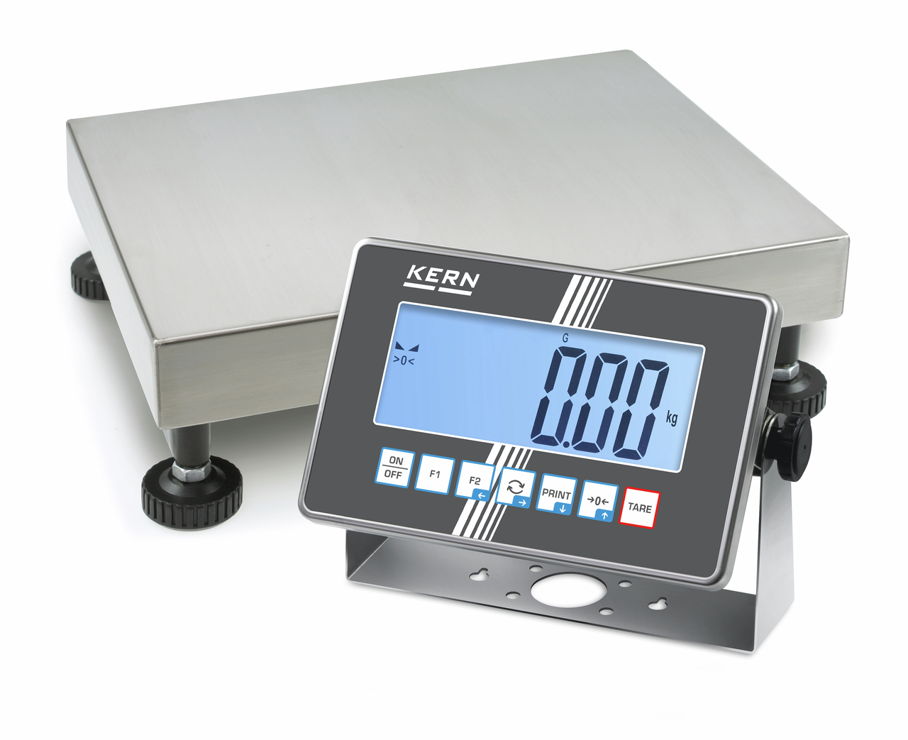 KERN IXC 60K-2M | IoT-Line Plattformwaage mit Edelstahl-Auswertegerät