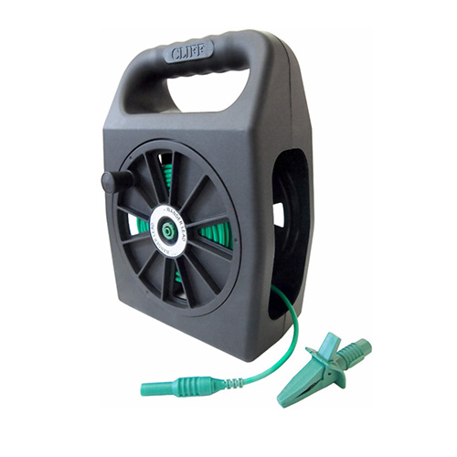 HT Instruments TL-50MKT | Verlängerungsleitung 50m, grün, auf praktischer Kabeltrommel
