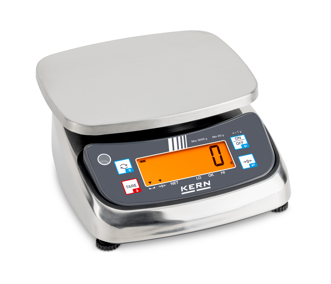 KERN FPS 3K-3M | IP-geschützte Tischwaage