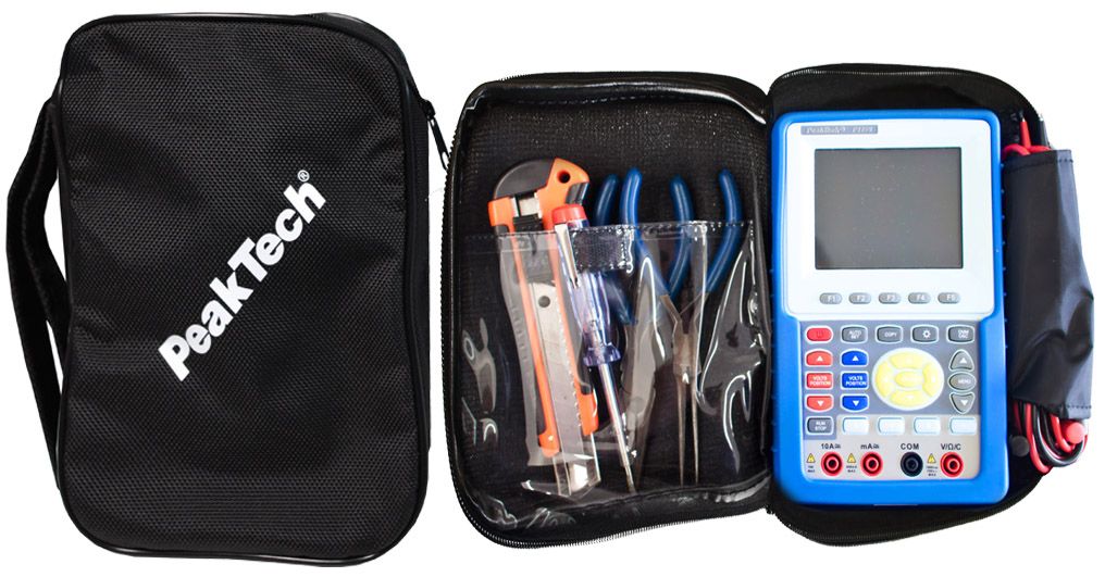 PeakTech Tasche 5 | Universal-Bereitschaftstasche 150 x 230 x 70 mm