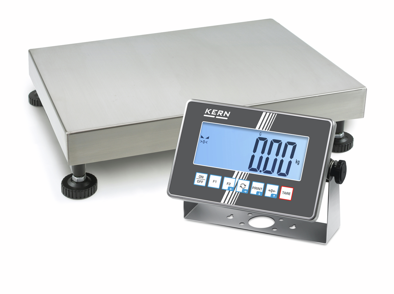 KERN IXC 300K-3 | IoT-Line Plattformwaage mit Edelstahl-Auswertegerät